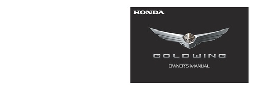 Product picture Owner Manual GL1800DN  2022 ENG