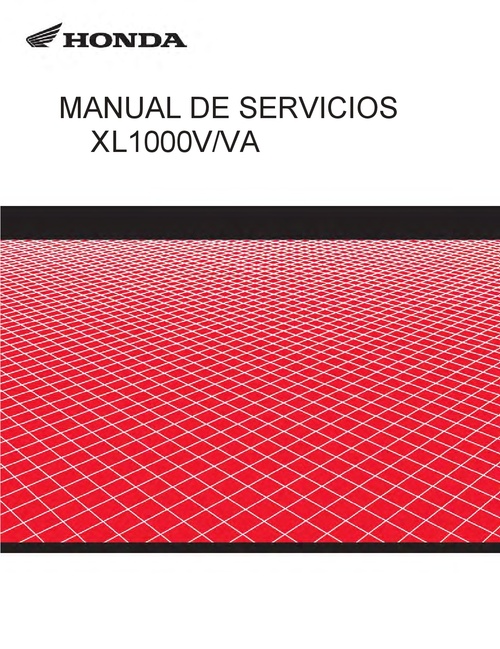 Product picture Honda XL 1000 Varadero-2007 Service manual